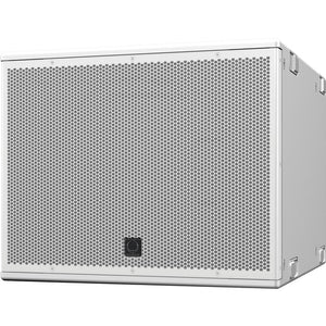 Turbosound NUQ115B-WH 15" Front Loaded Subwoofer for Portable PA and Installation Applications (White)
