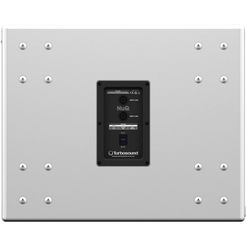 Turbosound NUQ115B-WH 15" Front Loaded Subwoofer for Portable PA and Installation Applications (White)