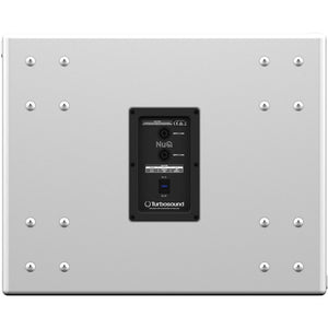 Turbosound NUQ115B-WH 15" Front Loaded Subwoofer for Portable PA and Installation Applications (White)