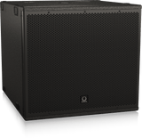 Turbosound NUQ115B 15" Front Loaded Subwoofer for Portable PA and Installation Applications
