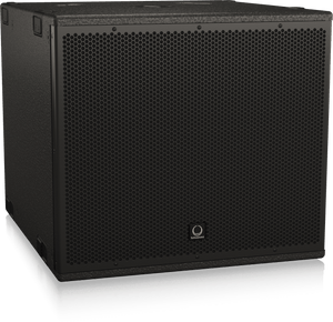 Turbosound NUQ115B 15" Front Loaded Subwoofer for Portable PA and Installation Applications