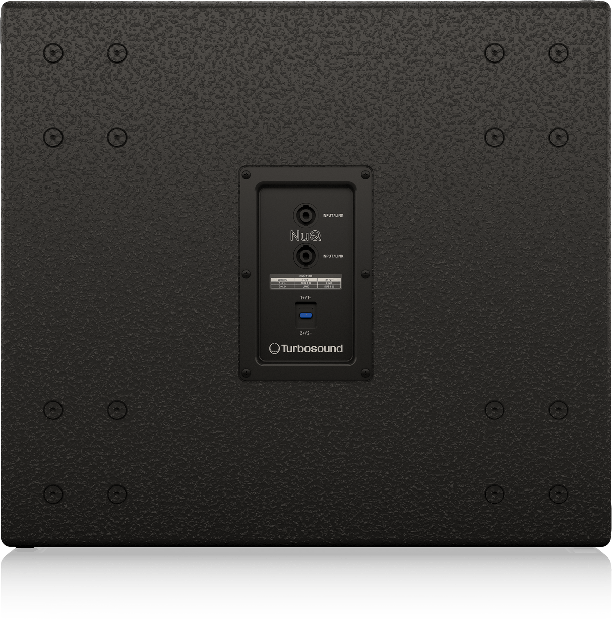 Turbosound NUQ115B 15" Front Loaded Subwoofer for Portable PA and Installation Applications