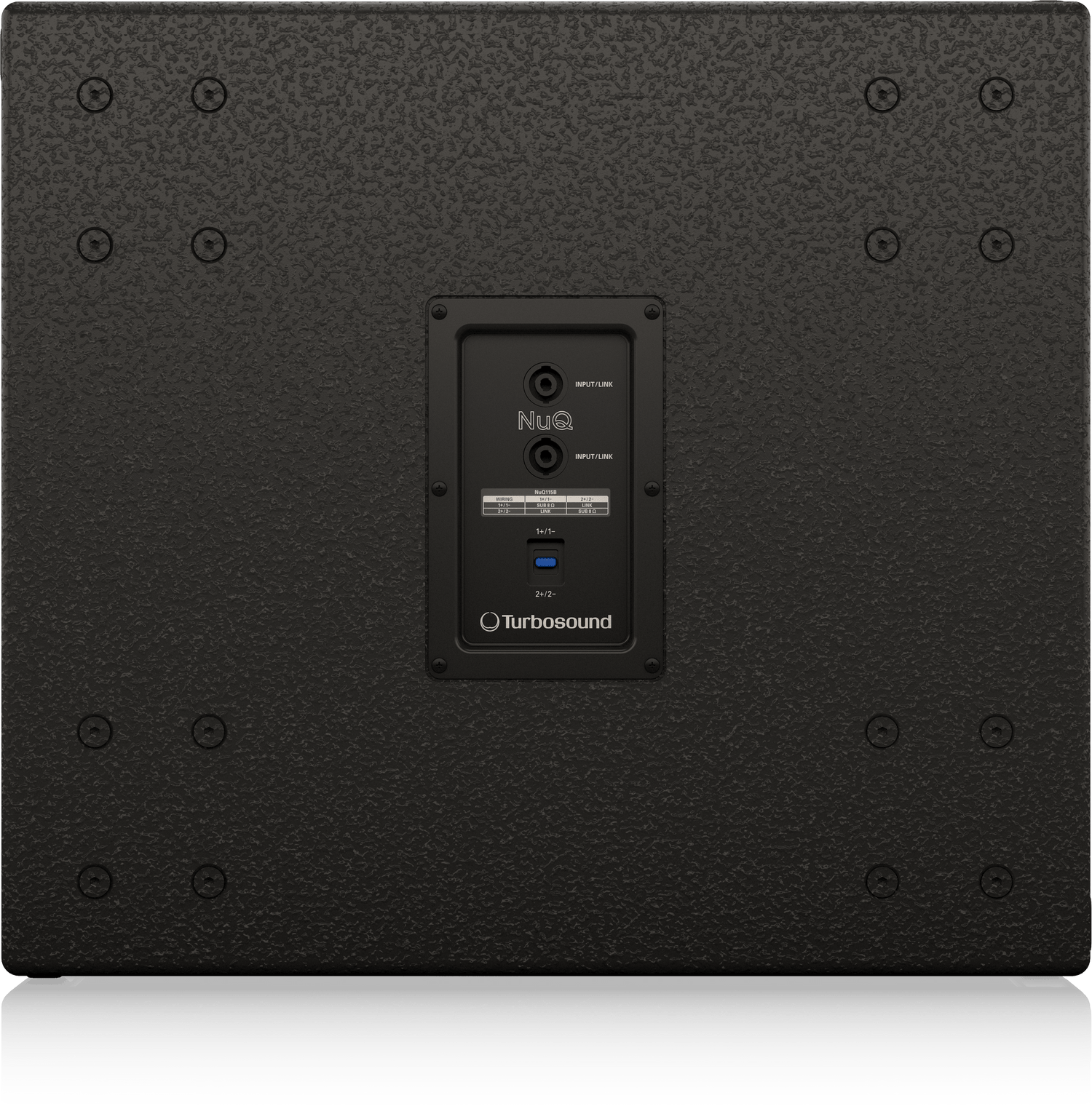 Turbosound NUQ115B 15" Front Loaded Subwoofer for Portable PA and Installation Applications