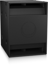 Turbosound NUQ118B-AN-UL 3000 Watt 18" Band Pass Subwoofer with Klark Teknik DSP Technology and ULTRANET Networking