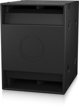 Turbosound NUQ118B-AN-UL 3000 Watt 18" Band Pass Subwoofer with Klark Teknik DSP Technology and ULTRANET Networking