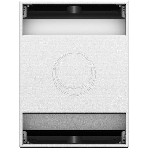 Turbosound NUQ118B-AN-WH-UL 3000 Watt 18" Band Pass Subwoofer with Klark Teknik DSP Technology and ULTRANET Networking (White)
