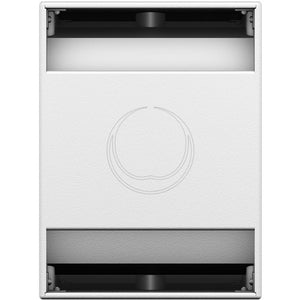Turbosound NUQ118B-WH 18" Band Pass Subwoofer for Portable PA and Installation Applications (White)