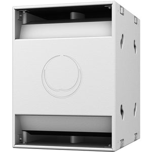Turbosound NUQ118B-WH 18" Band Pass Subwoofer for Portable PA and Installation Applications (White)