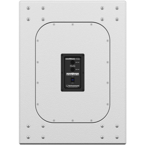 Turbosound NUQ118B-WH 18" Band Pass Subwoofer for Portable PA and Installation Applications (White)
