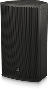 Turbosound NUQ122-AN-UL 2500 Watt 2-Way 12" Full Range Powered Loudspeaker with Klark Teknik DSP Technology and ULTRANET Networking