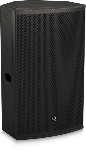 Turbosound NUQ152-AN-UL 2500 Watt 2-Way 15" Full Range Powered Loudspeaker with Klark Teknik DSP Technology and ULTRANET Networking