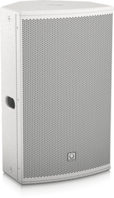 Turbosound NUQ152-AN-WH-UL 2500 Watt 2-Way 15" Full Range Powered Loudspeaker with Klark Teknik DSP Technology and ULTRANET Networking (White)