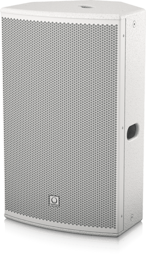 Turbosound NUQ152-AN-WH-UL 2500 Watt 2-Way 15" Full Range Powered Loudspeaker with Klark Teknik DSP Technology and ULTRANET Networking (White)