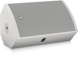 Turbosound NUQ152-AN-WH-UL 2500 Watt 2-Way 15" Full Range Powered Loudspeaker with Klark Teknik DSP Technology and ULTRANET Networking (White)