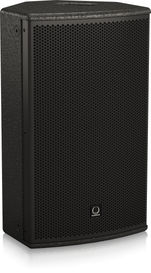 Turbosound NUQ82-AN-UL 600 Watt 2-Way 8" Full Range Powered Loudspeaker with Klark Teknik DSP Technology and ULTRANET Networking