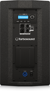 Turbosound NUQ82-AN-UL 600 Watt 2-Way 8" Full Range Powered Loudspeaker with Klark Teknik DSP Technology and ULTRANET Networking