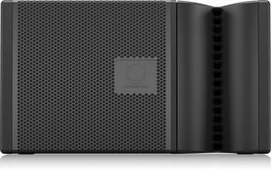 Turbosound TBV123-AN-UL Arrayable 2-Way 12" Constant Curvature Loudspeaker with Dendritic Waveguide, Klark Teknik DSP Technology and ULTRANET Networking