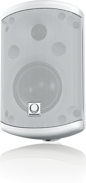 Turbosound TCI32-T-WH 2-Way 3.5" Full Range Loudspeakers with Line Transformers for Installation Applications (White) (Pair)