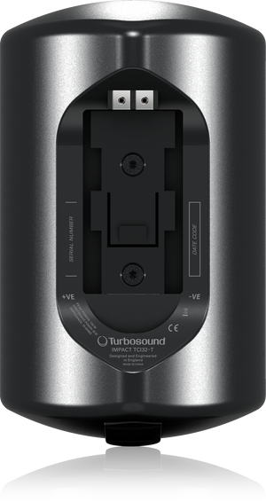 Turbosound TCI32-T 2-Way 3.5" Full Range Loudspeakers with Line Transformers for Installation Applications (Pair)