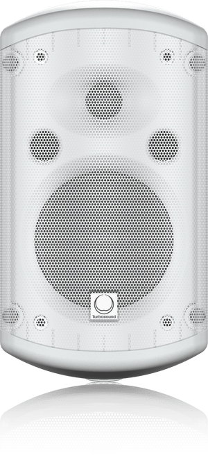 Turbosound TCI52-T-WH 2-Way 5" Full Range Loudspeakers with Line Transformers for Installation Applications (White) (Pair)
