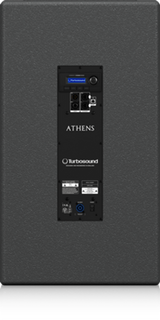 Turbosound TCS115B-AN-UL 3000 Watt 15" Front Loaded Subwoofer with Klark Teknik DSP Technology and ULTRANET Networking