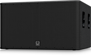 Turbosound TMS218B Dual 18" Front Loaded Subwoofer for Portable PA and Installation Applications