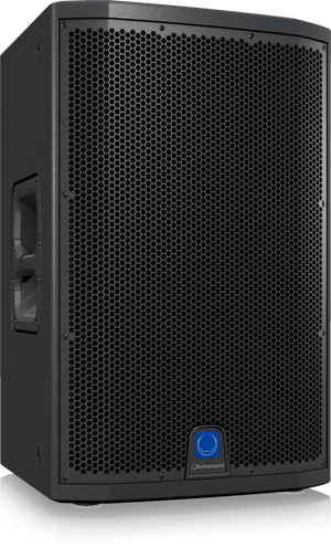 Turbosound TSP122-AN-UL 2500 Watt 2-Way 12" Powered Loudspeaker with Klark Teknik DSP Technology and ULTRANET Networking
