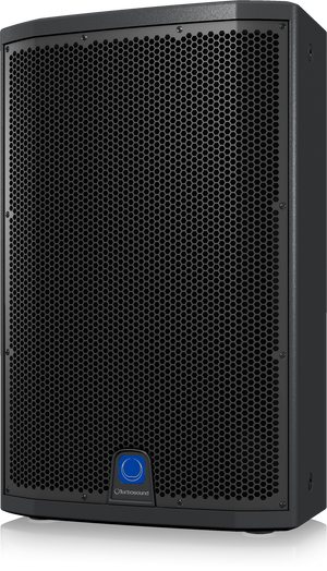Turbosound TSP122-AN-UL 2500 Watt 2-Way 12" Powered Loudspeaker with Klark Teknik DSP Technology and ULTRANET Networking