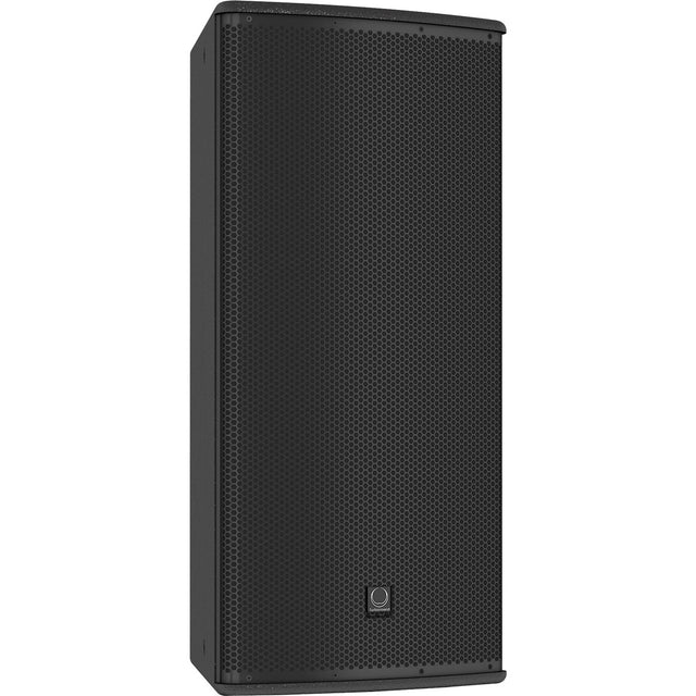 Turbosound TCS122/64-AN-UL Arrayable 2500 Watt 2-Way 12" Loudspeaker with Dendritic Waveguide, Klark Teknik DSP Technology and ULTRANET Networking, 60° H x 40° V Dispersion