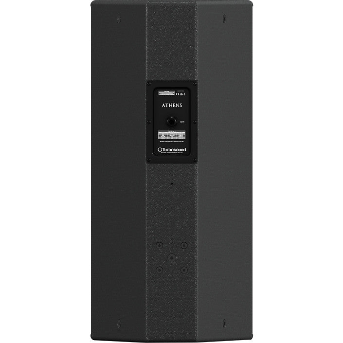 Turbosound TCS122/64-AN-UL Arrayable 2500 Watt 2-Way 12" Loudspeaker with Dendritic Waveguide, Klark Teknik DSP Technology and ULTRANET Networking, 60° H x 40° V Dispersion - 2
