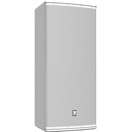 Turbosound TCS122/94-AN-WH-UL Arrayable 2500 Watt 2 Way 12" Loudspeaker with Dendritic Waveguide, Klark Teknik DSP Technology and ULTRANET Networking, 90° H x 40° V Dispersion (White)