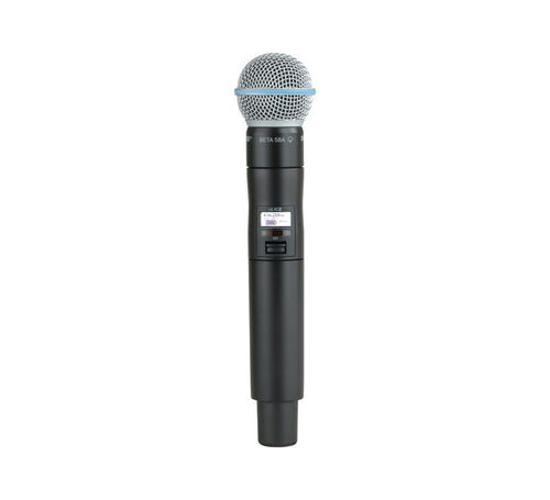 Shure ULXD2/B58 - Digital Handheld Transmitter with Beta 58A Capsule (H50 Band: 534-598 MHz)