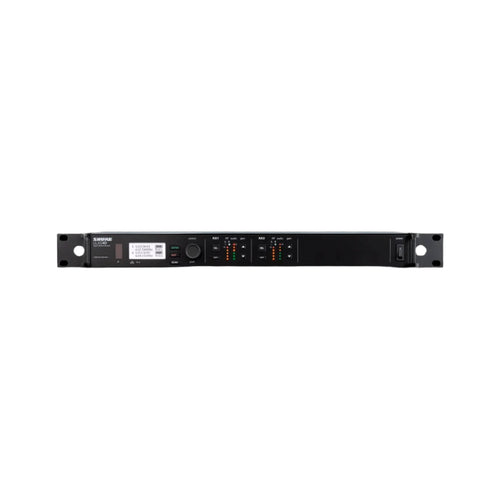 Shure ULXD4DGV=-J50A Dual-Channel Digital Wireless Receiver with Always-On Encryption (J50A: 572 to 608 + 614 to 616 MHz)