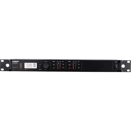 Shure ULXD4D Dual-Channel Digital Wireless Receiver (H50: 534 to 598 MHz)