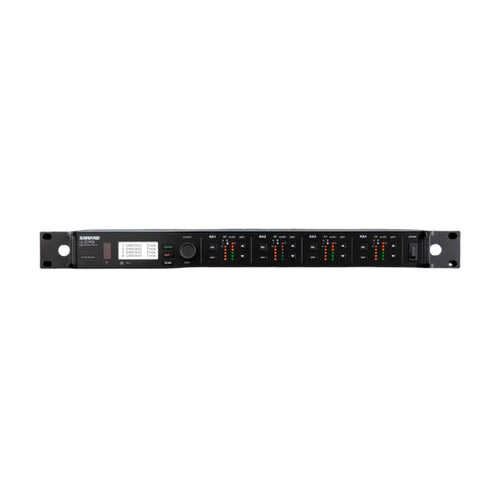 Shure ULXD4Q-V50 Quad-Channel Digital Wireless Receiver (V50: 174 to 216 MHz)