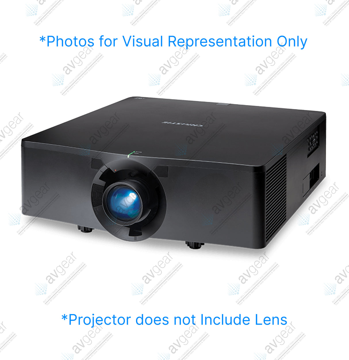 Christie 340-063100-04 D20WU-HS 1 DLP Laser Projector [Manufacture Refurbished] [NO LENS]