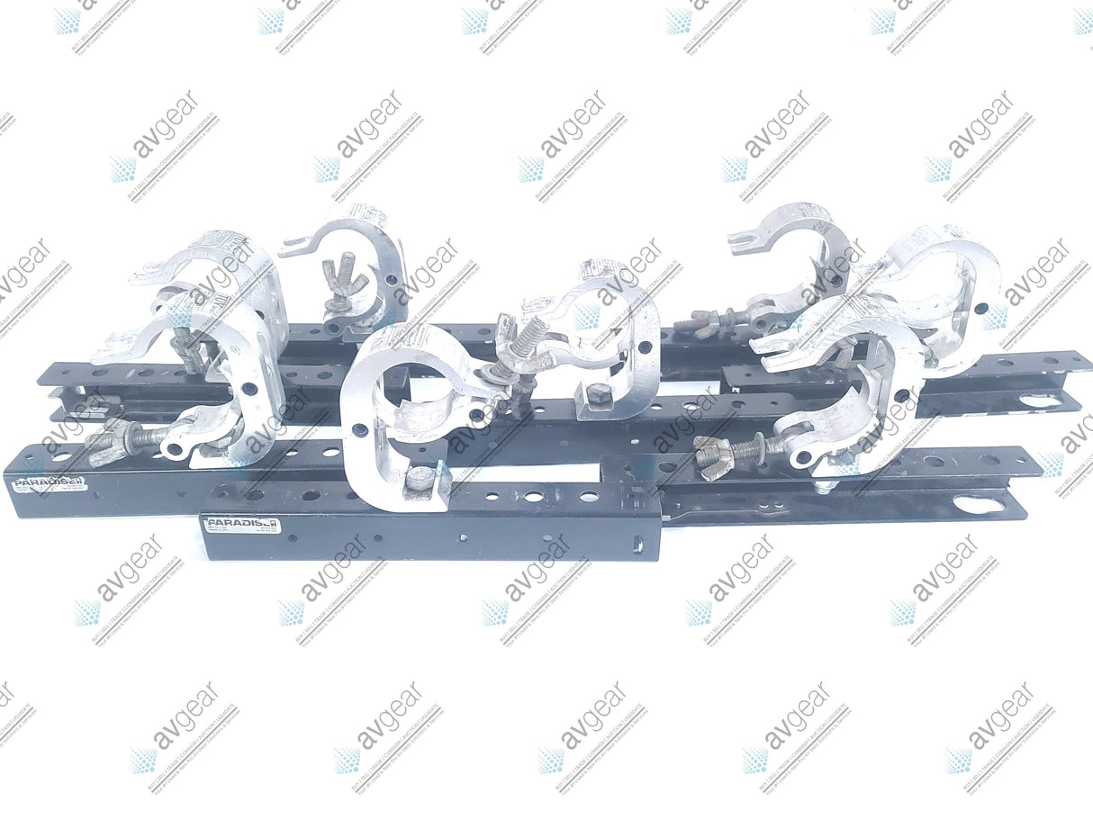 (2) Vari-Lite VL2500 Moving Head Wash Lights (6929 & 6817 Total Hours) In Wheeled Road Hard Case