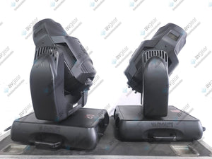 (2) Vari-Lite VL2500 Moving Head Wash Lights (6929 & 6817 Total Hours) In Wheeled Road Hard Case