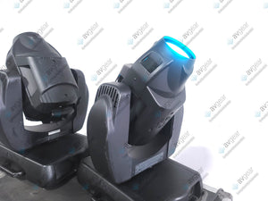 (2) Vari-Lite VL2500 Moving Head Wash Lights (325 & 8 Total Hours) w/ In Wheeled Road Hard Case