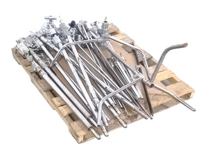 Various Models Double Riser & Tripod Lighting Stands w/ Spare Poles & Grip Arms