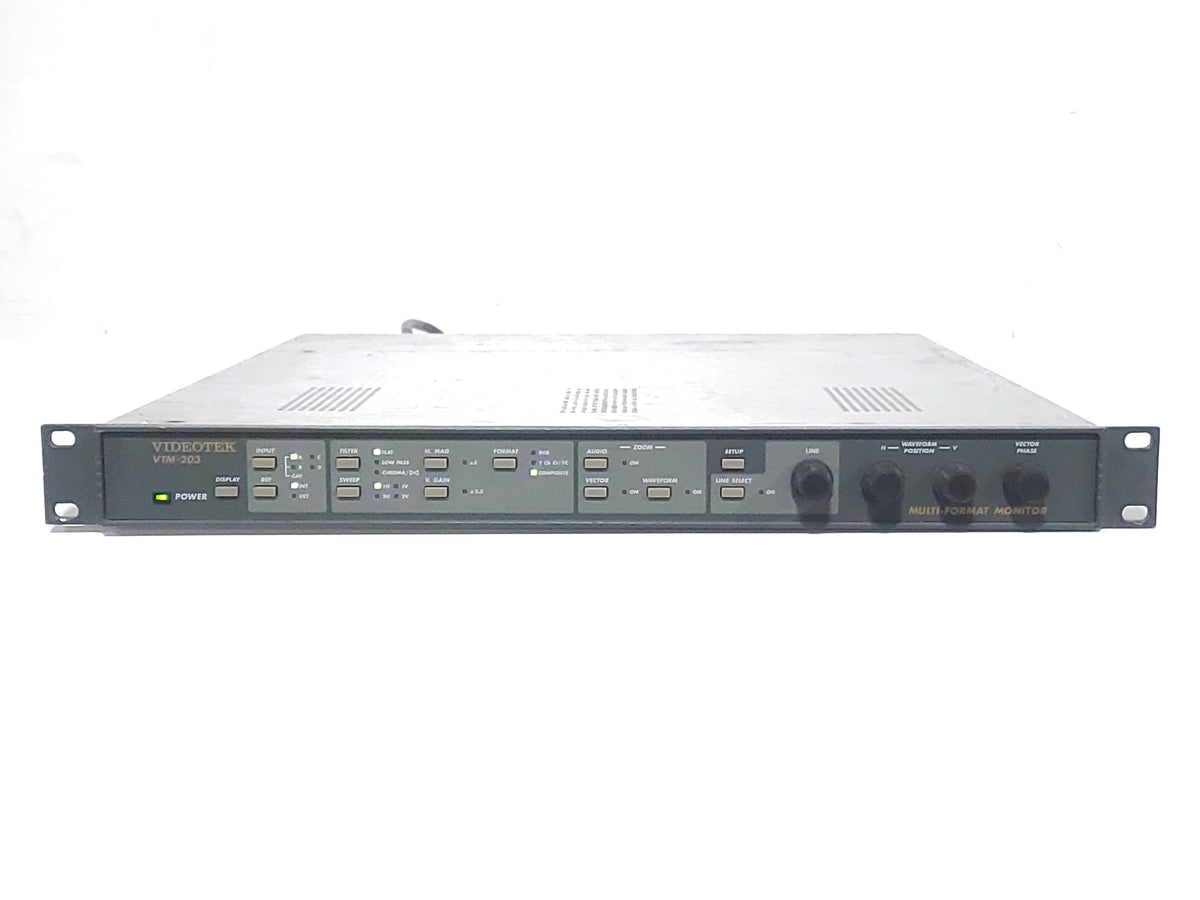 Videotek VTM-203 Multi-Format Monitor