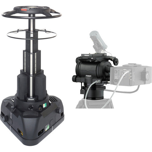 Vinten QUATTRO SE & 430I Vector 430i VRi Box Quattro SE and Pan Bar Mounted PDA Package