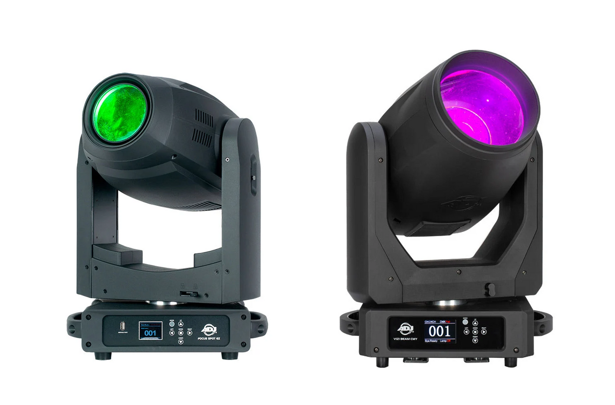 (10) ADJ Focus Spot 6Z/ Vizi Beam Moving Head Lights