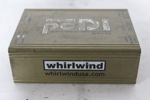 Whirlwind pcDI 2-Channel Passive A/V Direct Box Personal Computer / Stereo Line Interface