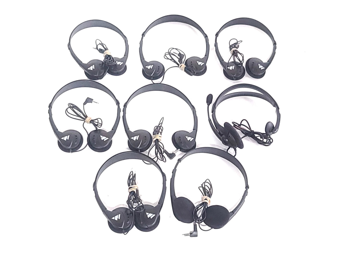 Williams Sound Personal P.A. Tour Guide System Kit w/ T16 Transmitter, (7) R7 FM, Single Ear Headphone, (7) Headphones and (8) Body Pack Pouches in Hard Carrying Case