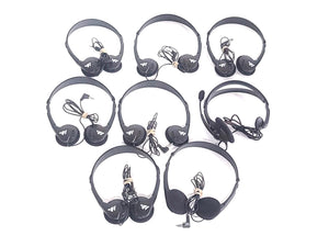 Williams Sound Personal P.A. Tour Guide System Kit w/ T16 Transmitter, (7) R7 FM, Single Ear Headphone, (7) Headphones and (8) Body Pack Pouches in Hard Carrying Case (Copy)