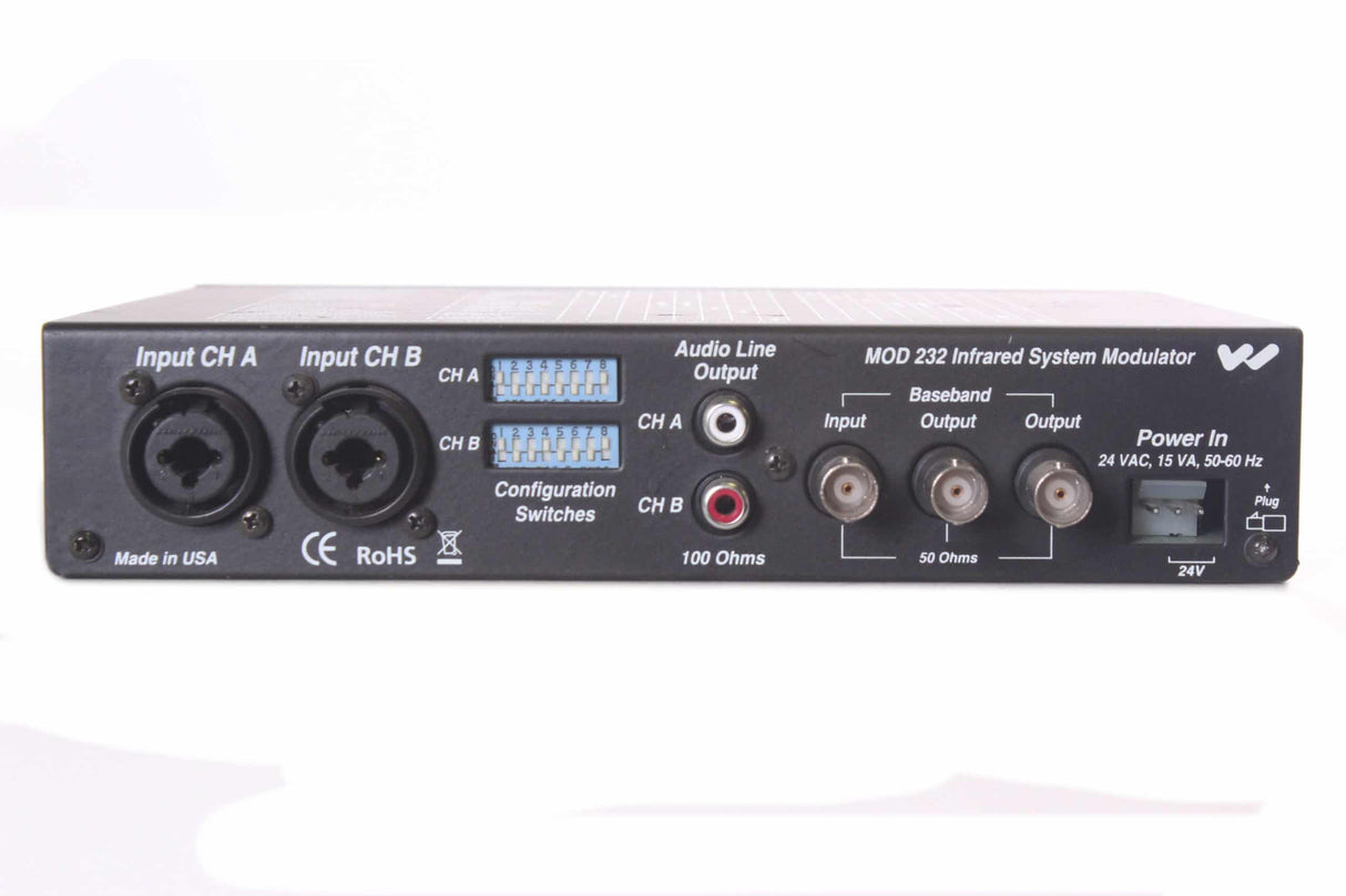 Williams Sound MOD 232R Two-Channel Infrared Modulator