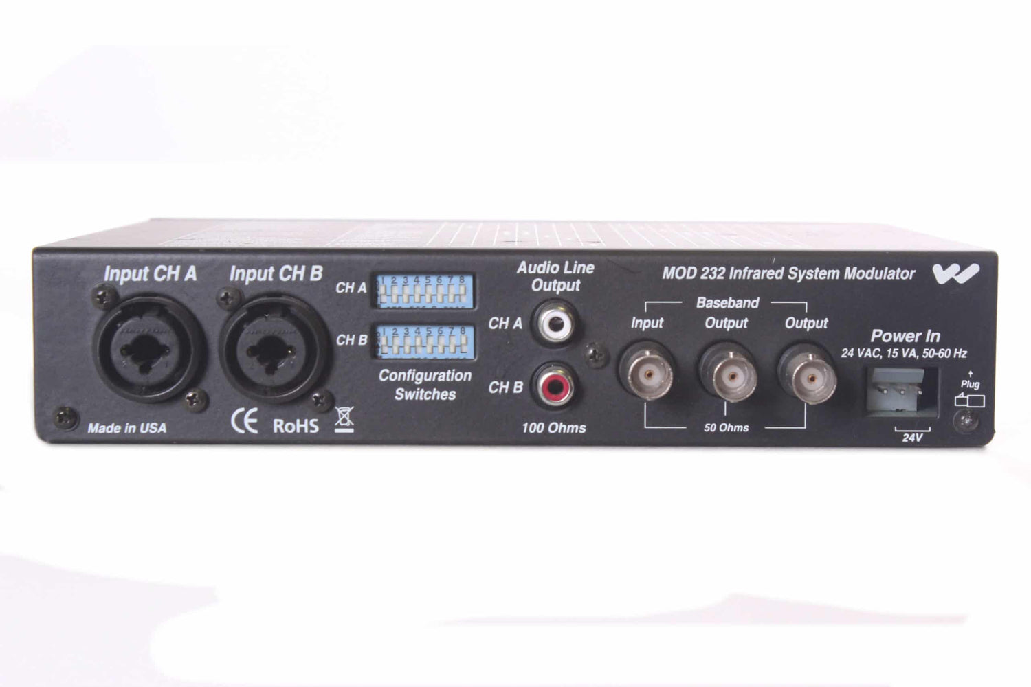 Williams Sound MOD 232R Two-Channel Infrared Modulator
