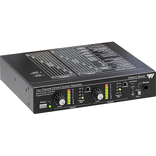 Williams Sound MOD 232 Two-Channel Infrared Modulator