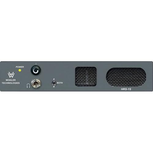 Wohler HRS-1S 2-Channel Self-Powered Half-Rack Analog Audio Monitor
